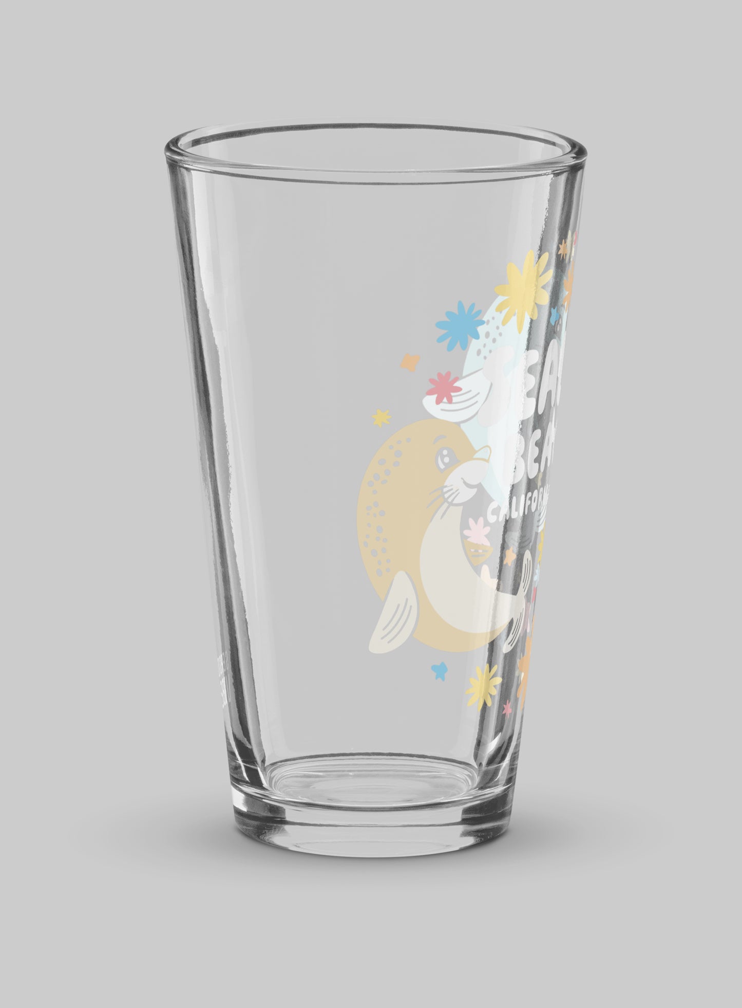 Collectible Seal Beach Bliss Pint Glass - 16 oz