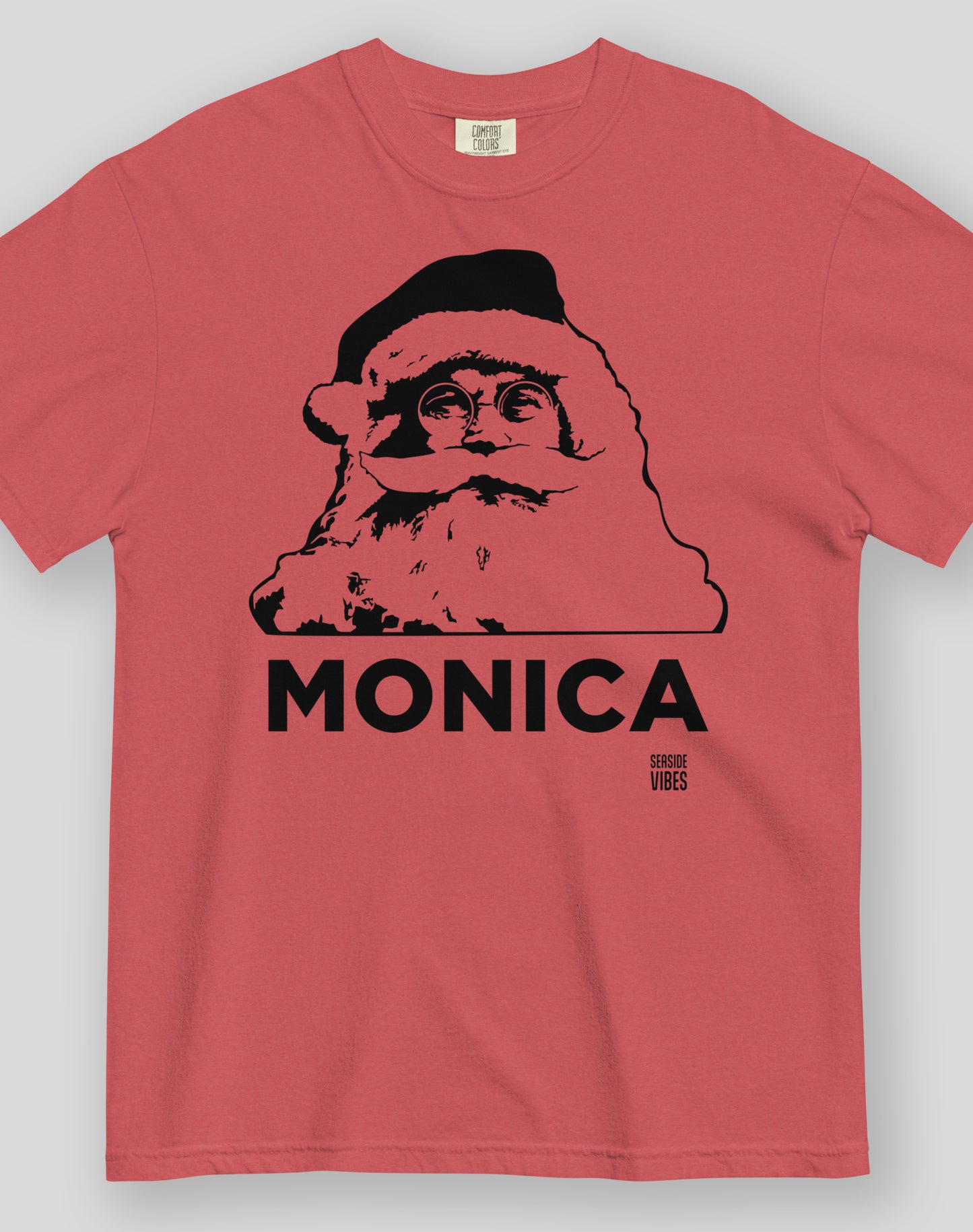 Unisex: Jolly Santa Monica Tee - 100% Cotton | Crimson