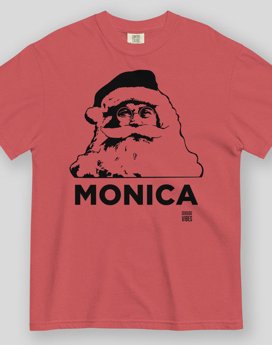 Unisex: Jolly Santa Monica Tee - 100% Cotton | Crimson