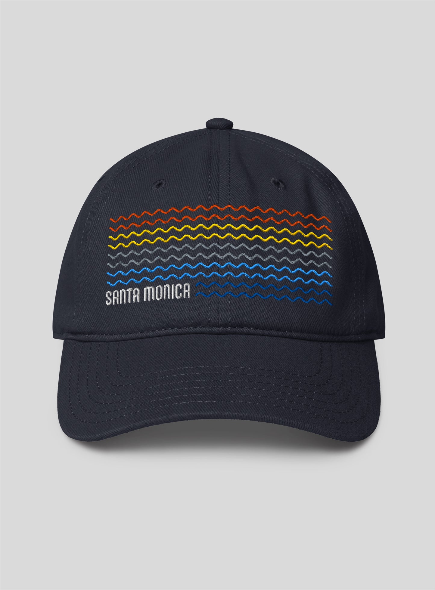 Santa Monica Sunset Low Profile Hat - Dark Navy