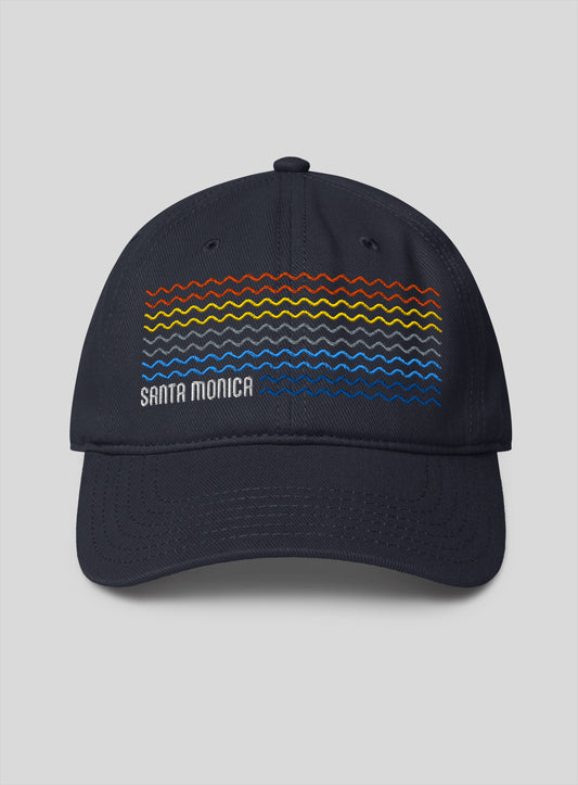 Santa Monica Sunset Low Profile Hat - Dark Navy