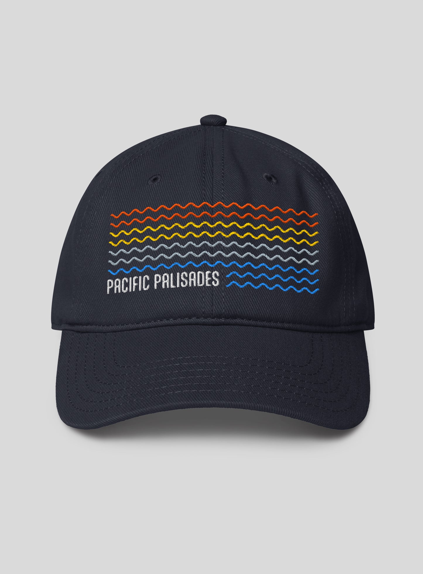Pacific Palisades Sunset Low Profile Hat - Dark Navy