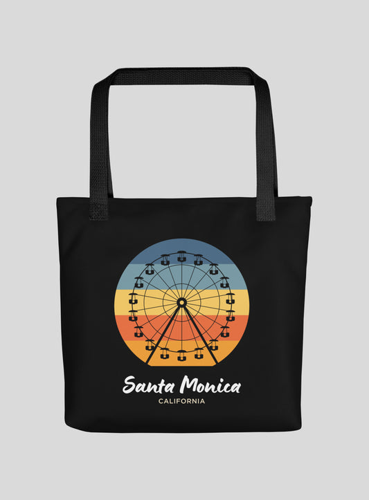 Santa Monica Pacific Wheel Tote Bag