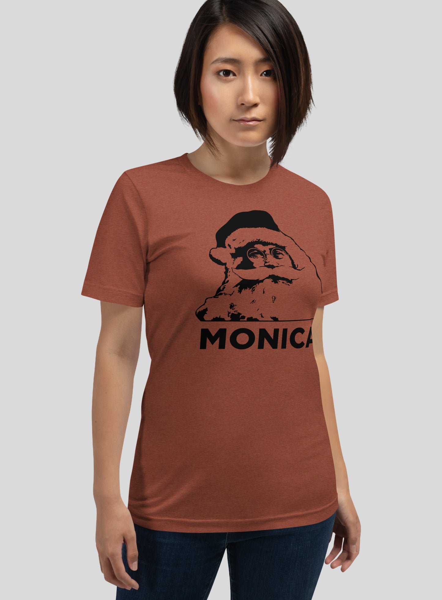 Unisex: Jolly Santa Monica Tee - Heather Clay