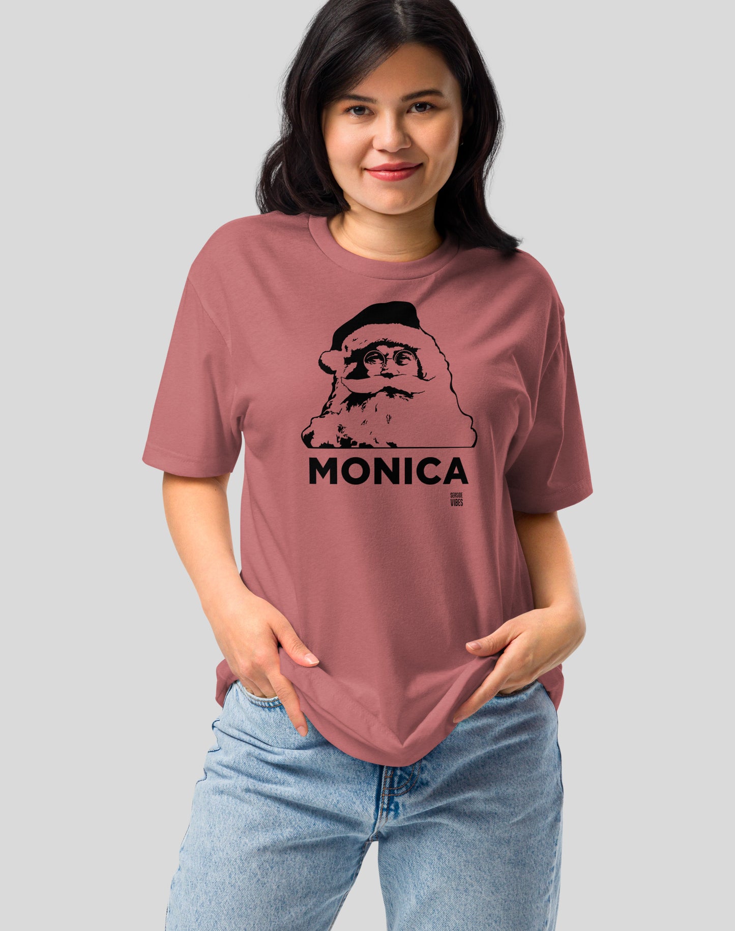 Jolly Santa Monica Tee - Cotton Blend | Heather Mauve