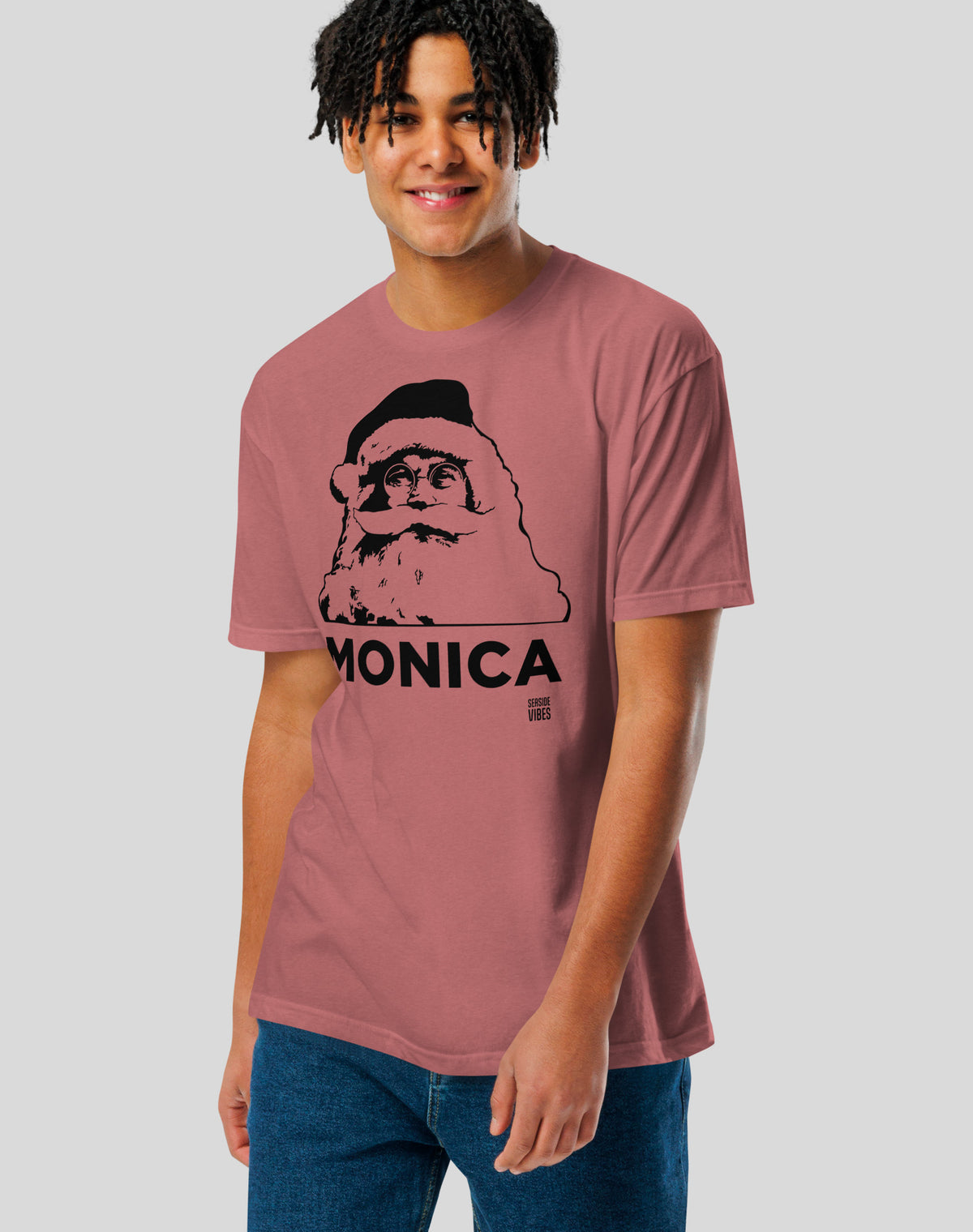 Jolly Santa Monica Tee - Cotton Blend | Heather Mauve