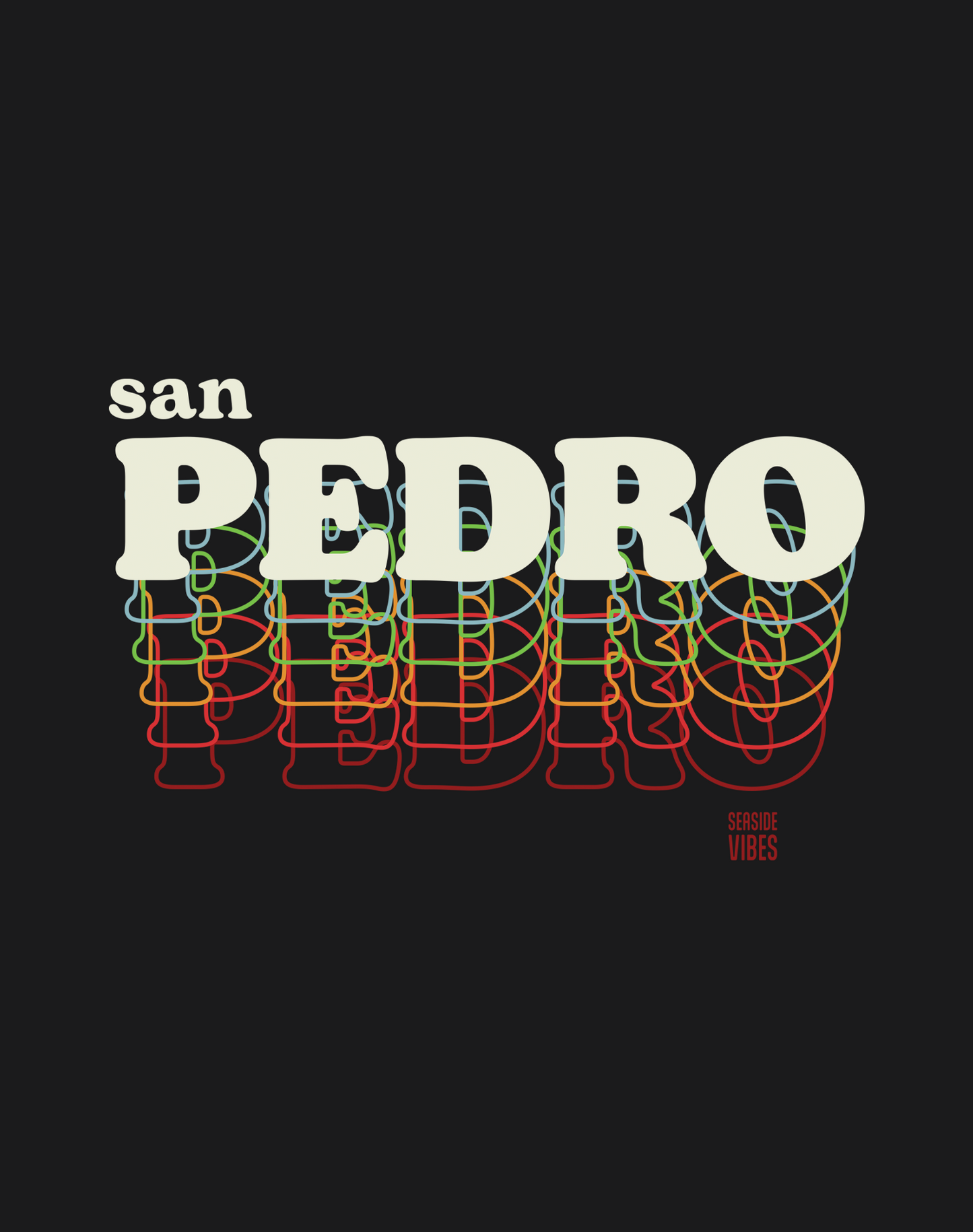 Unisex: San Pedro Remix Tee - 100% Cotton | Black