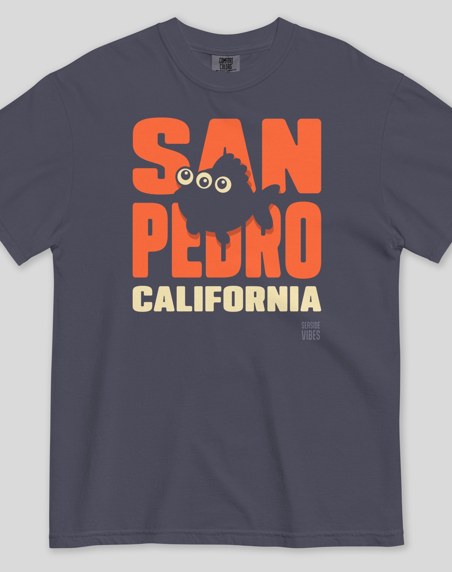 Unisex: All Eyes on Pedro Tee - 100% Cotton | Navy
