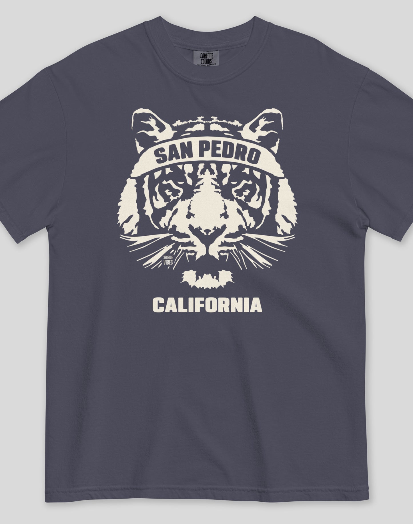 Unisex: San Pedro Ambush Tee - 100% Cotton | Navy
