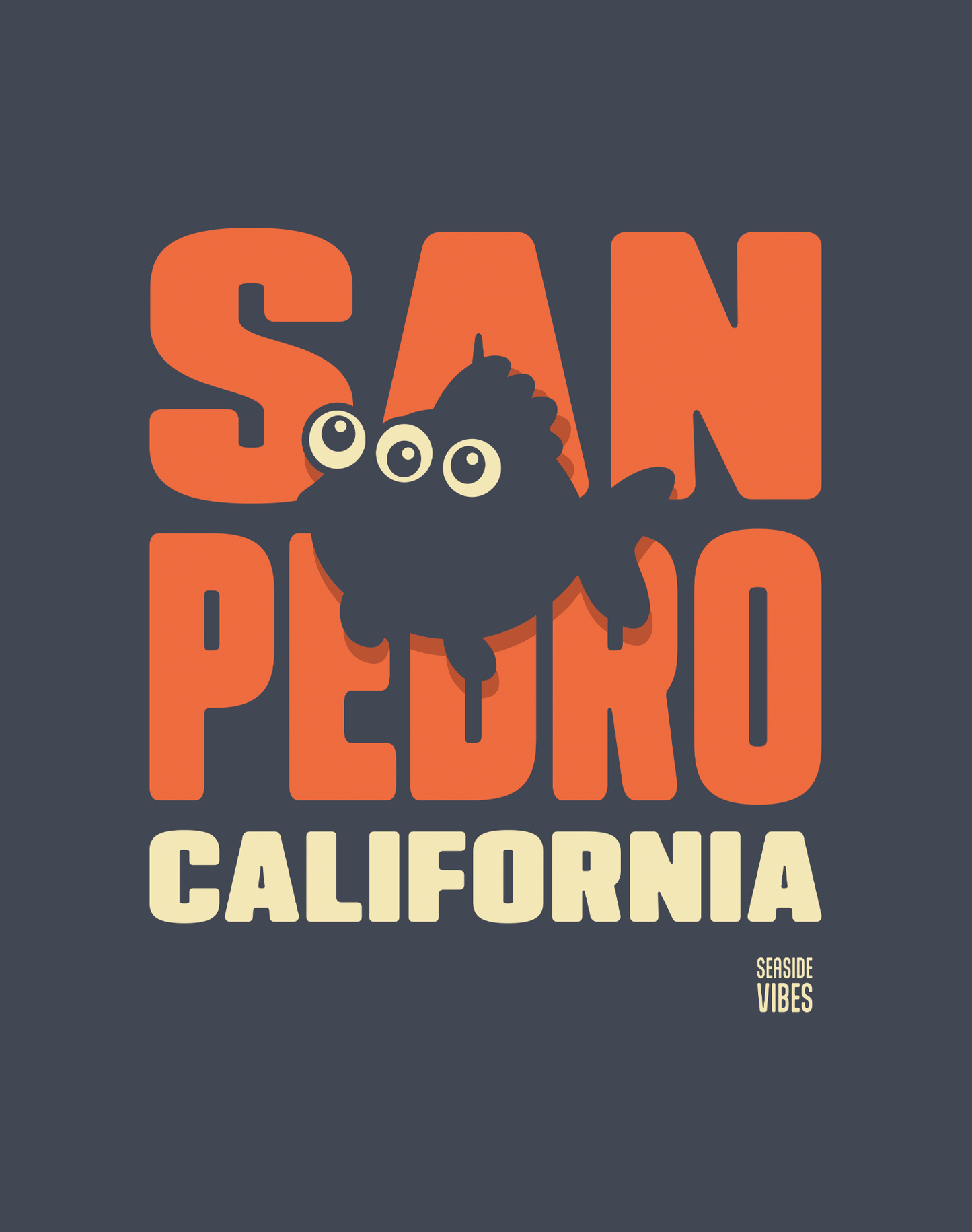 All Eyes on San Pedro Tee - Unisex | Heather Navy