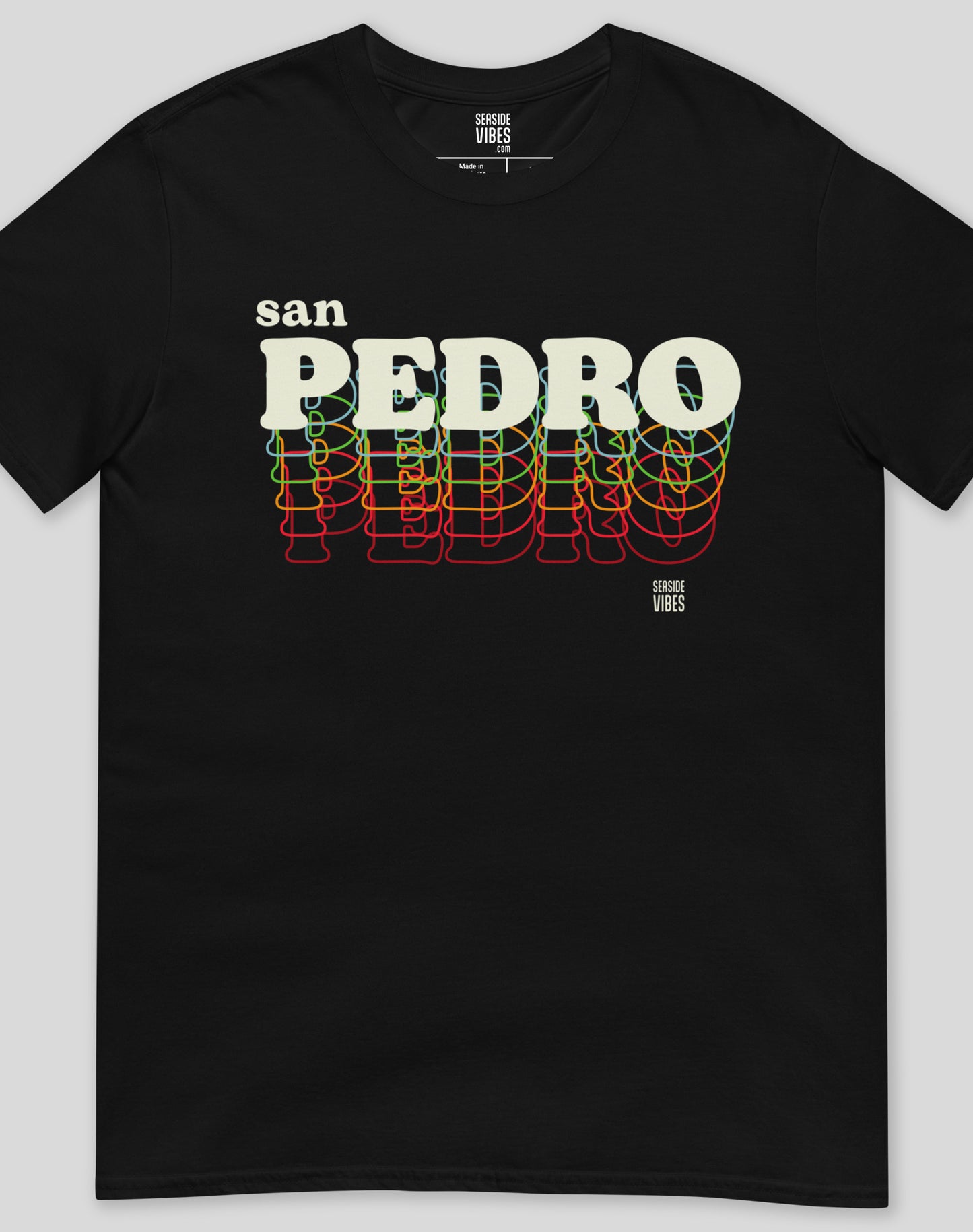 San Pedro 80s Remix Tee - Unisex | Black