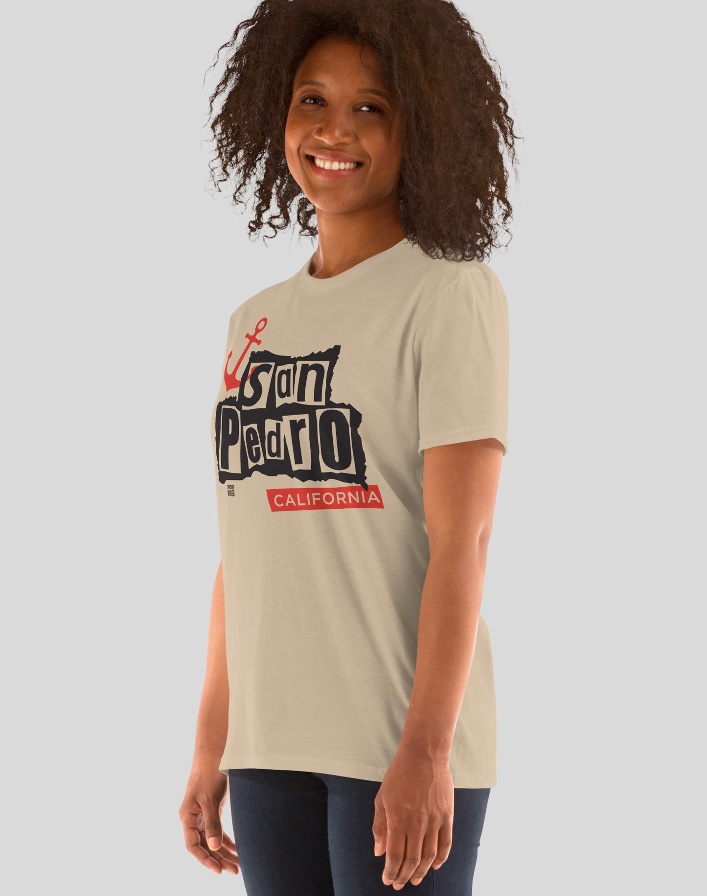 San Pedro Anarchy in the SP Tee - Unisex | Sand
