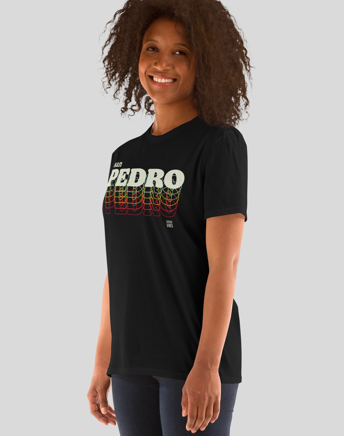 San Pedro 80s Remix Tee - Unisex | Black