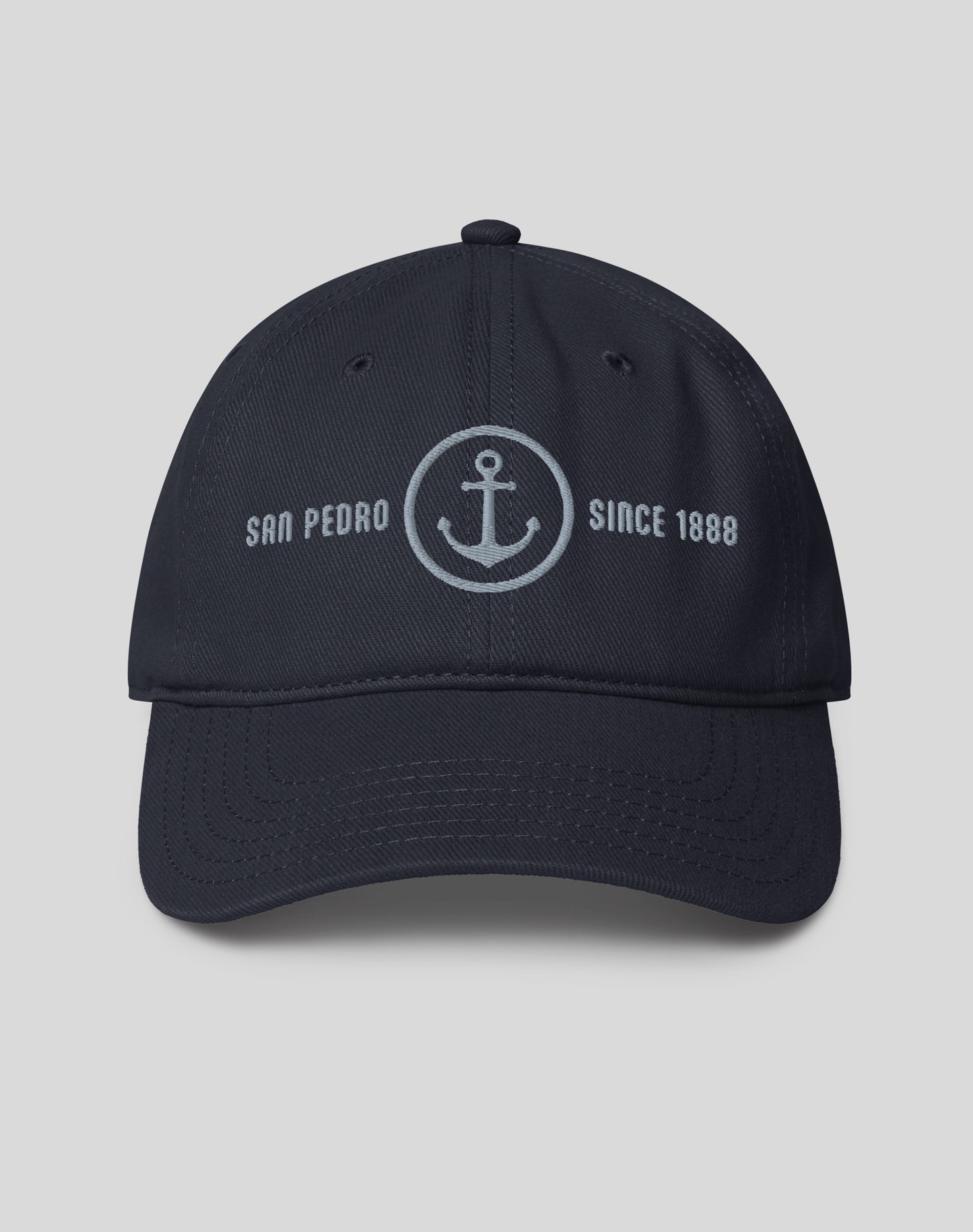 San Pedro Anchor Low Profile Hat | Dark Navy