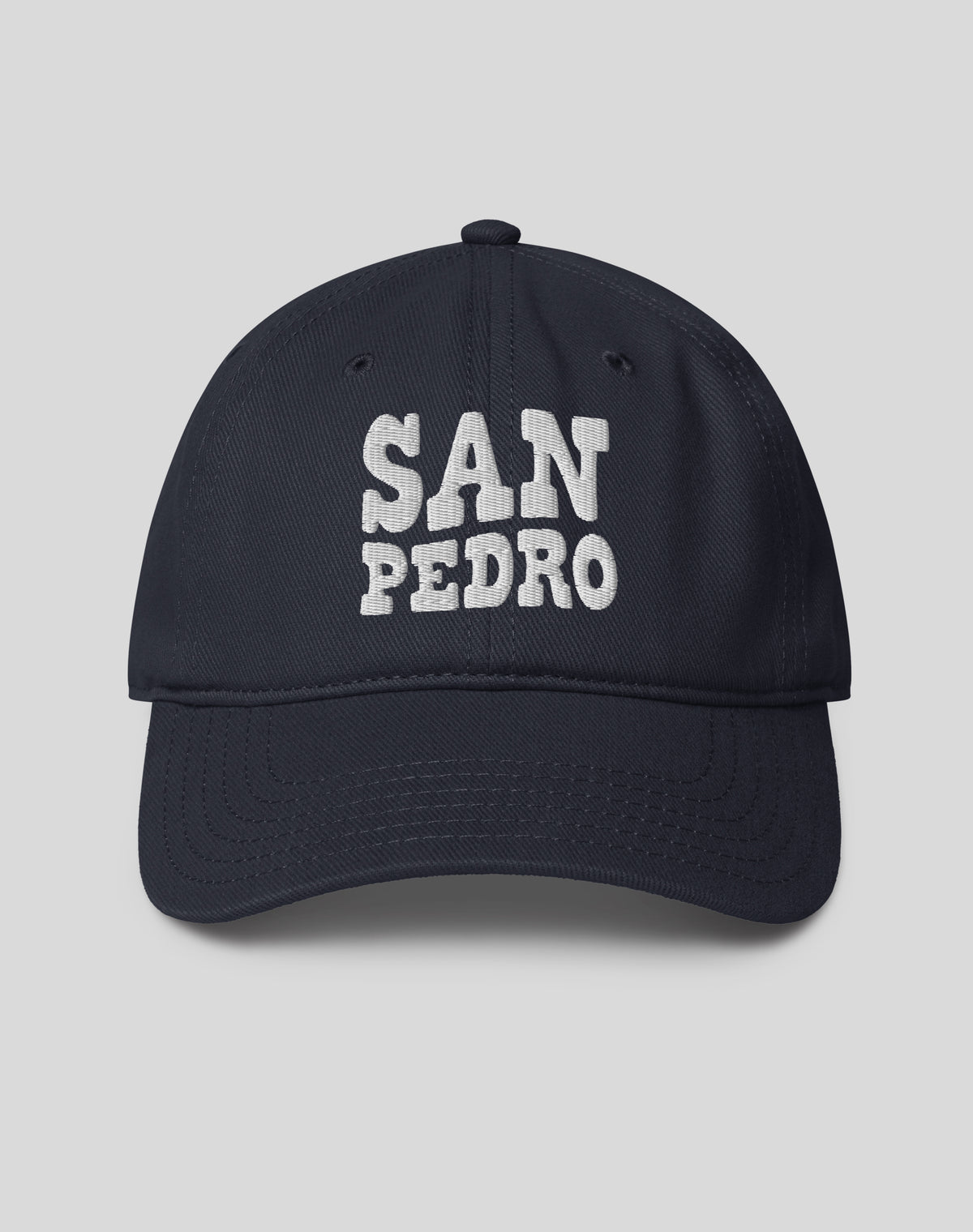 San Pedro Vibes Low Profile Dad Hat | Dark Navy
