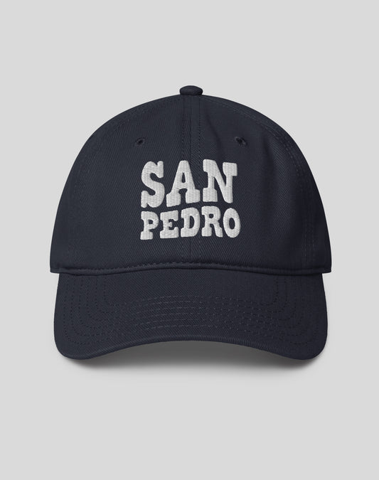 San Pedro Vibes Low Profile Dad Hat | Dark Navy