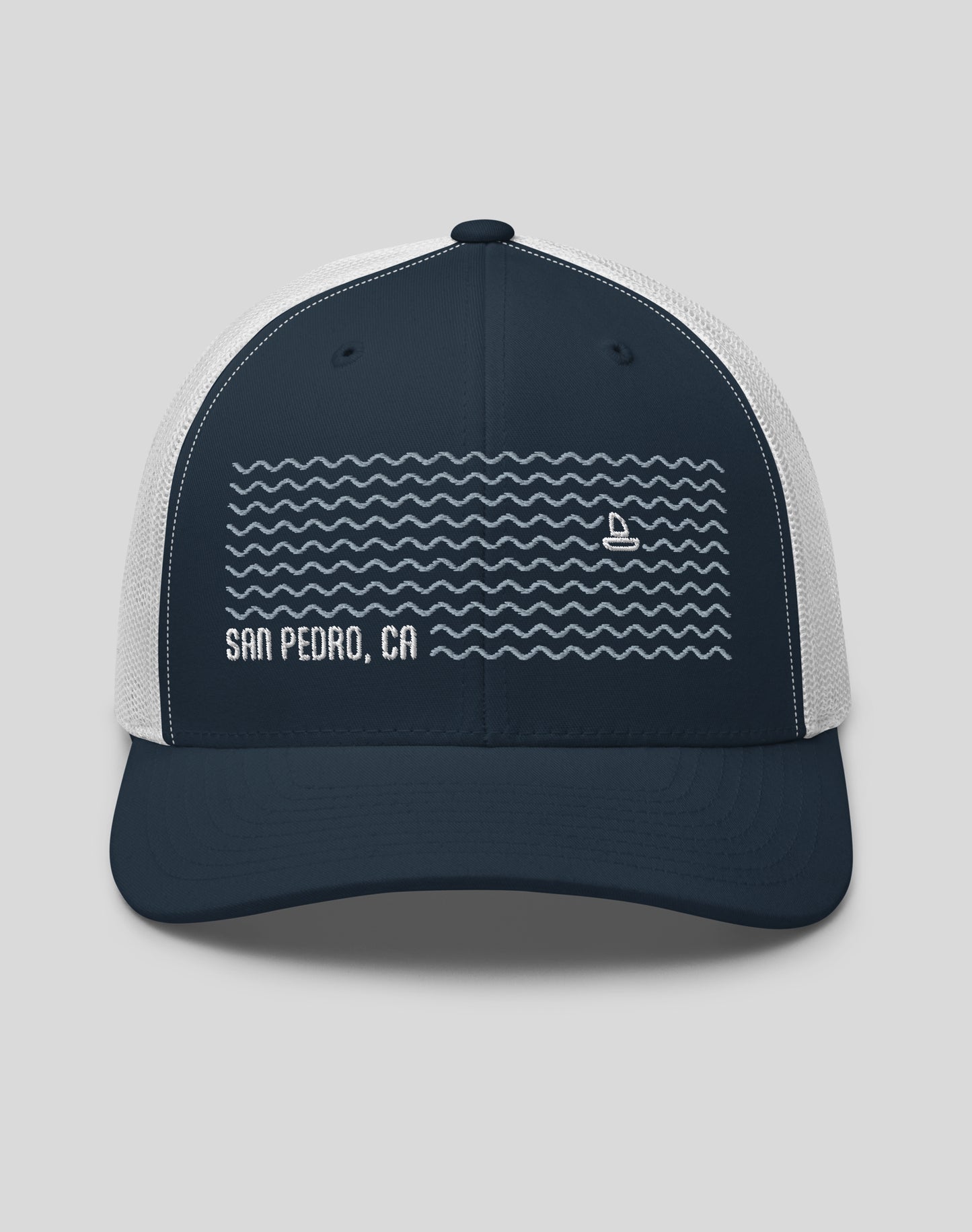 San Pedro Dreamin' Trucker Hat | Navy/White