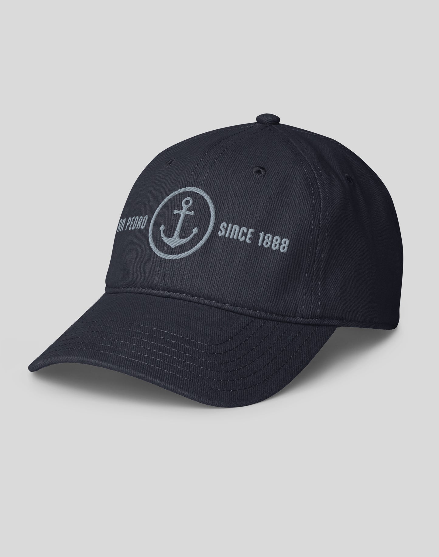 San Pedro Anchor Low Profile Hat | Dark Navy