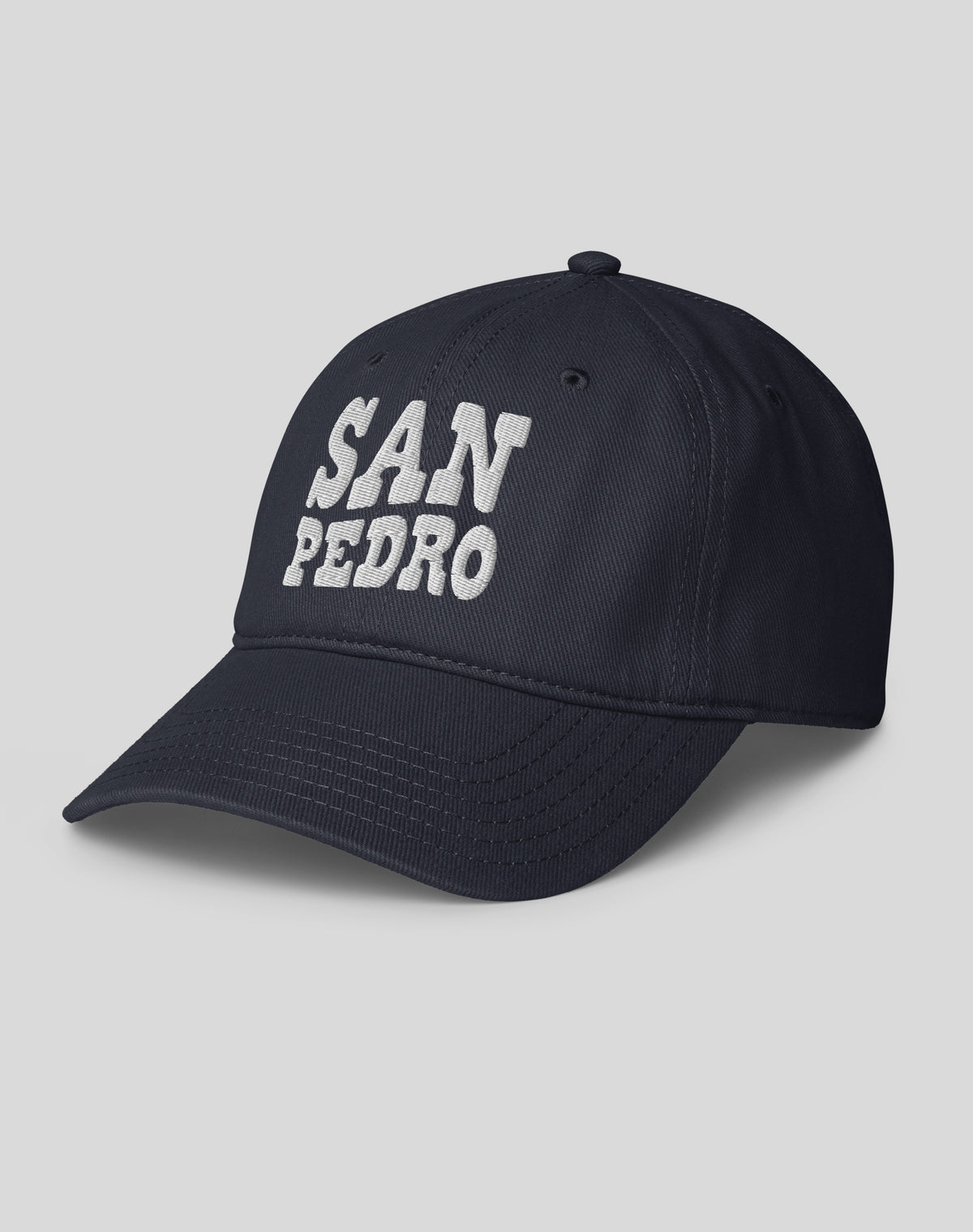 San Pedro Vibes Low Profile Dad Hat | Dark Navy