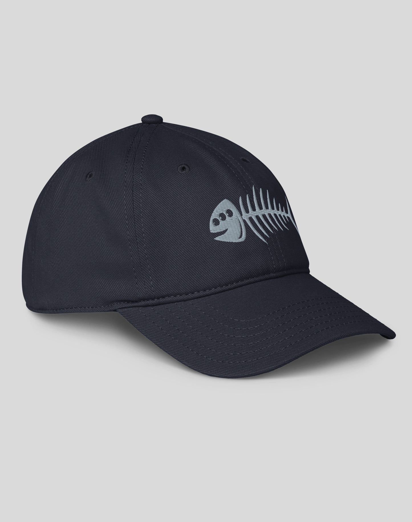 San Pedro 3-Eyed Fish Bones Low Profile Hat | Dark Navy