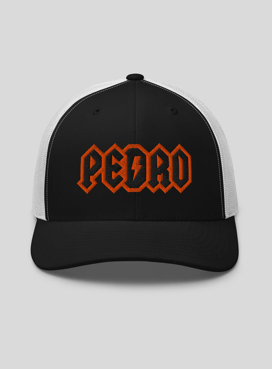 San Pedro Rocks Trucker Hat - Black/White