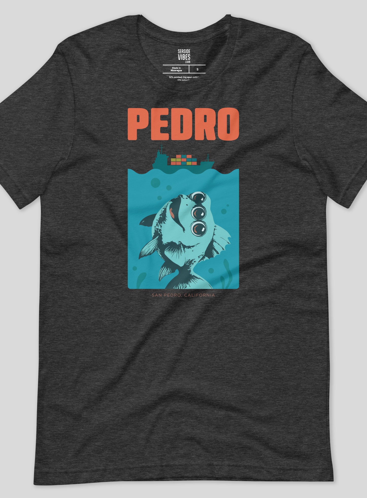 Unisex: We're Gonna Need a Bigger Boat Tee - Dark Grey Heather