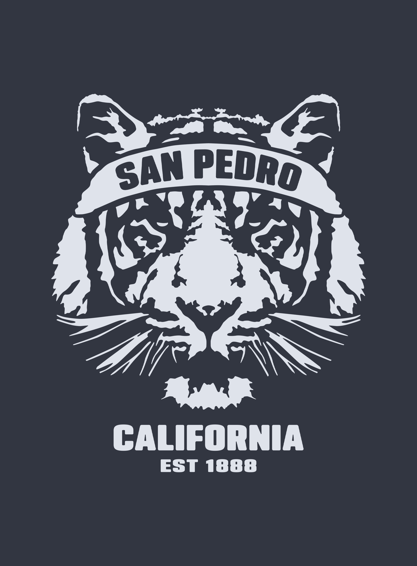 Unisex: San Pedro Ambush Tee - Heather Navy