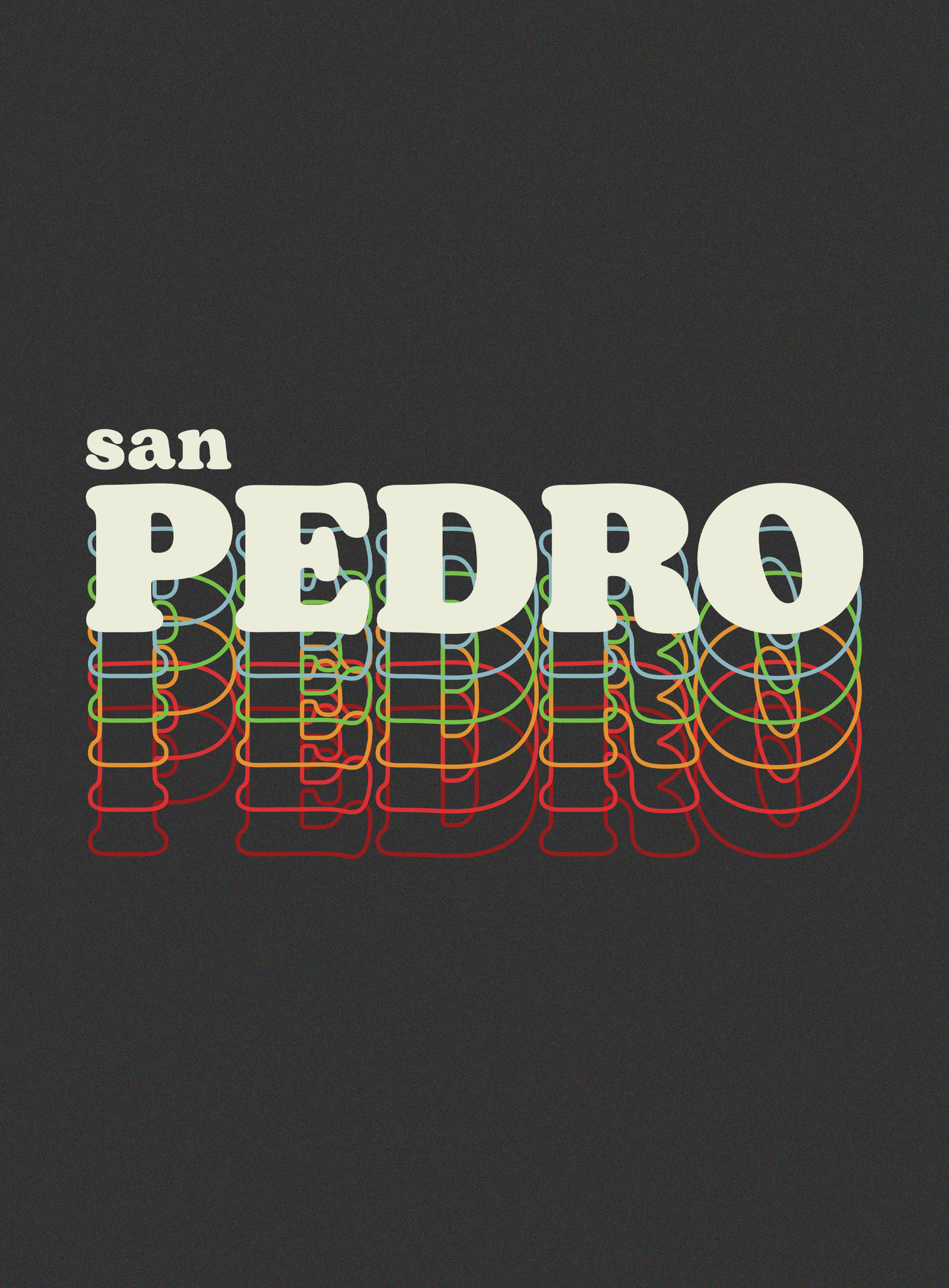 Unisex: San Pedro Remix Tee - Dark Grey Heather