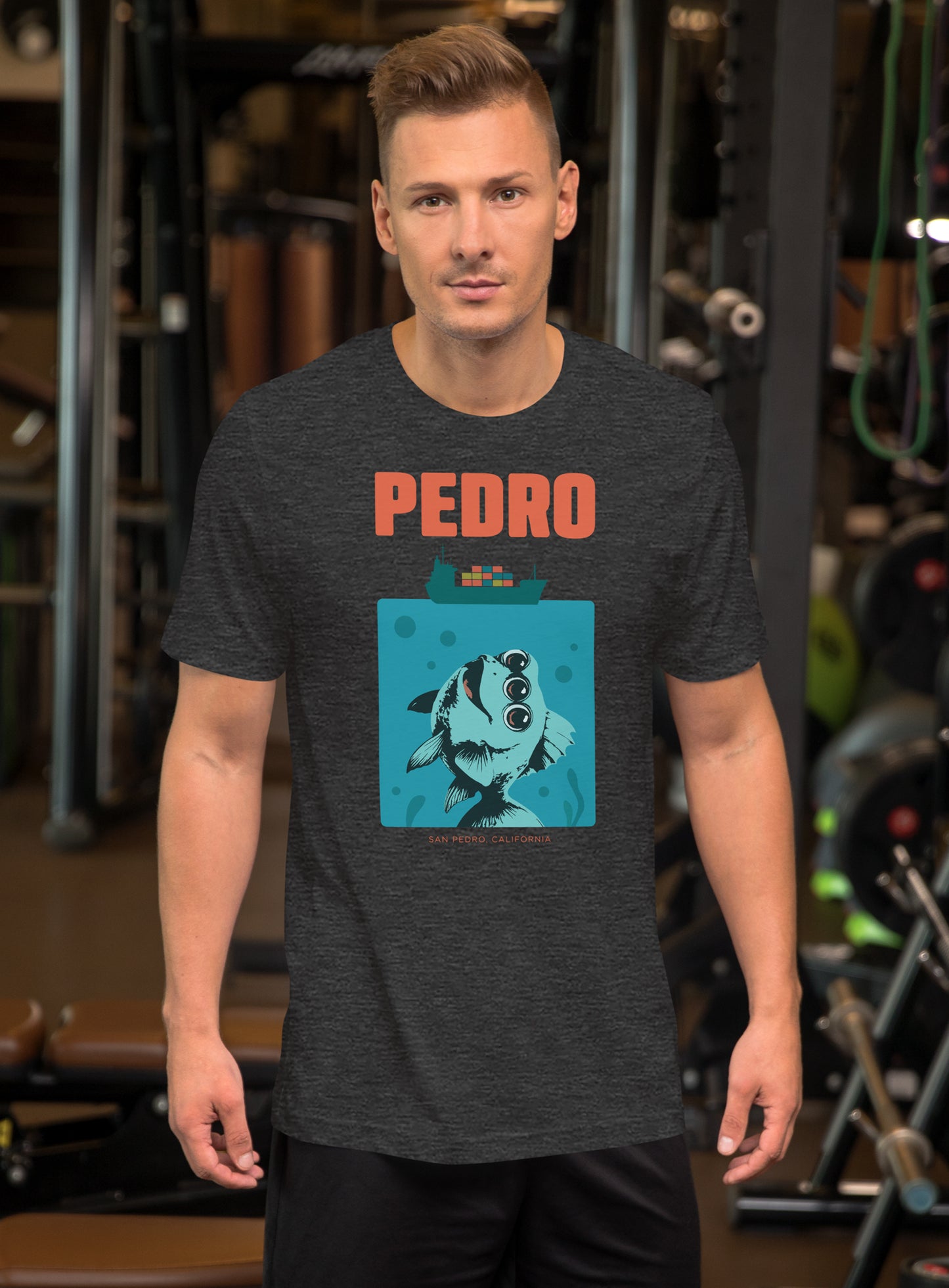 Unisex: We're Gonna Need a Bigger Boat Tee - Dark Grey Heather