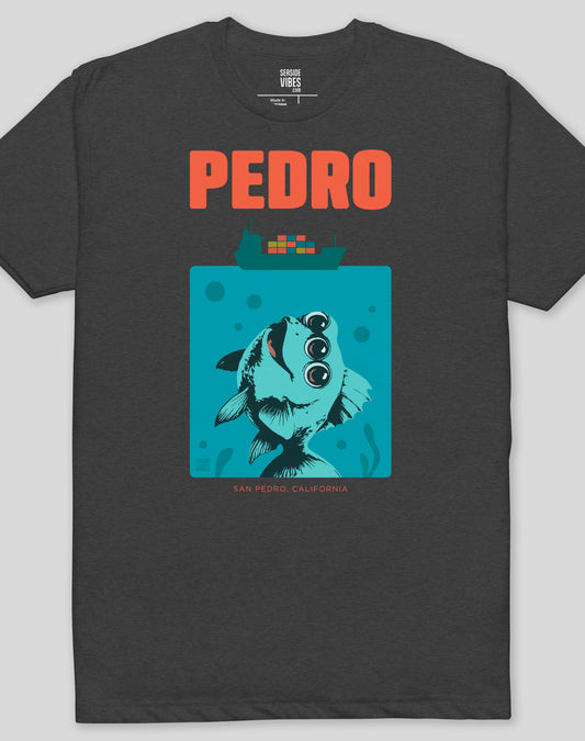 San Pedro We're Gonna Need a Bigger Boat Tee - Cotton Blend | Charcoal