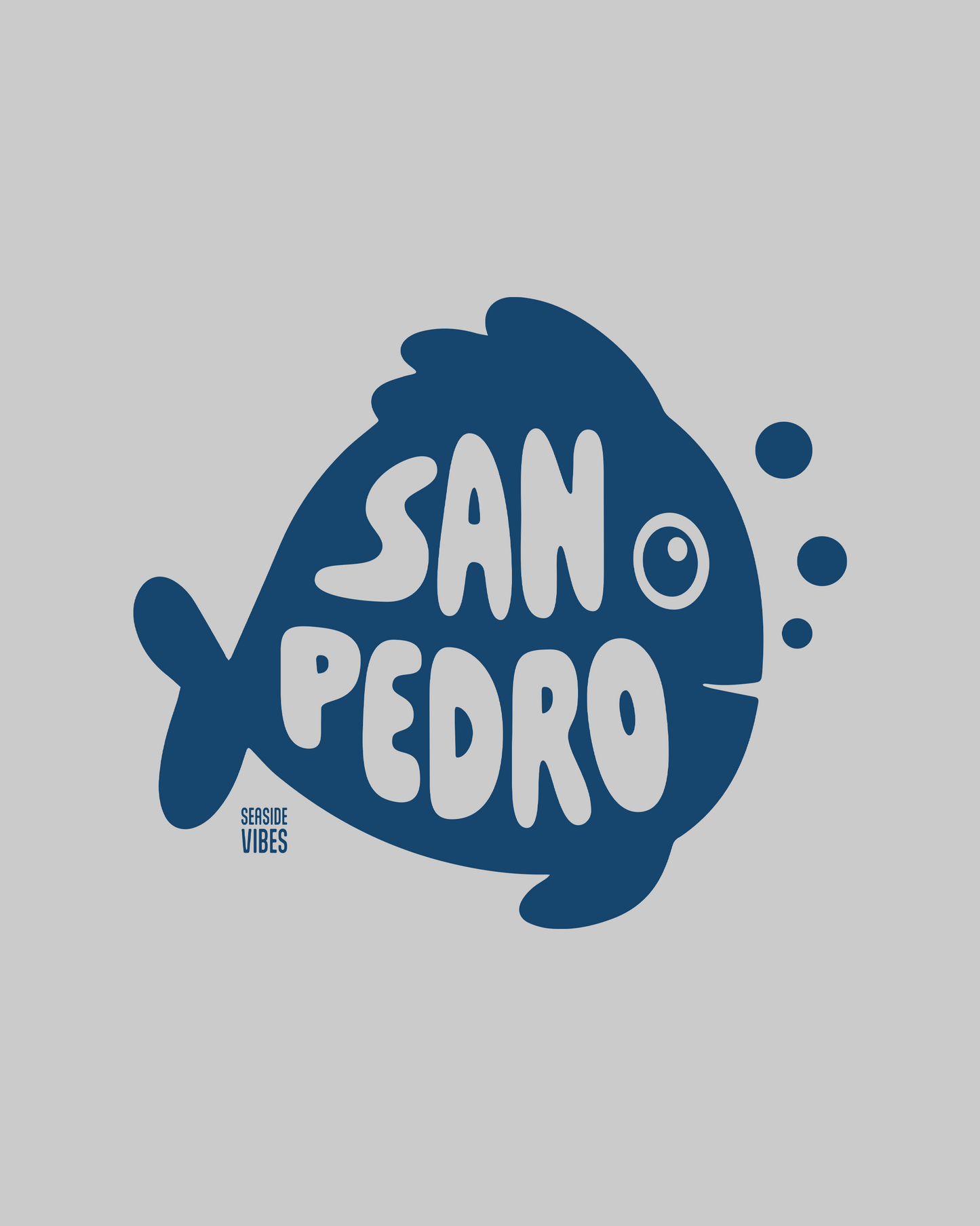 San Pedro Flounder Onesie | Athletic Heather