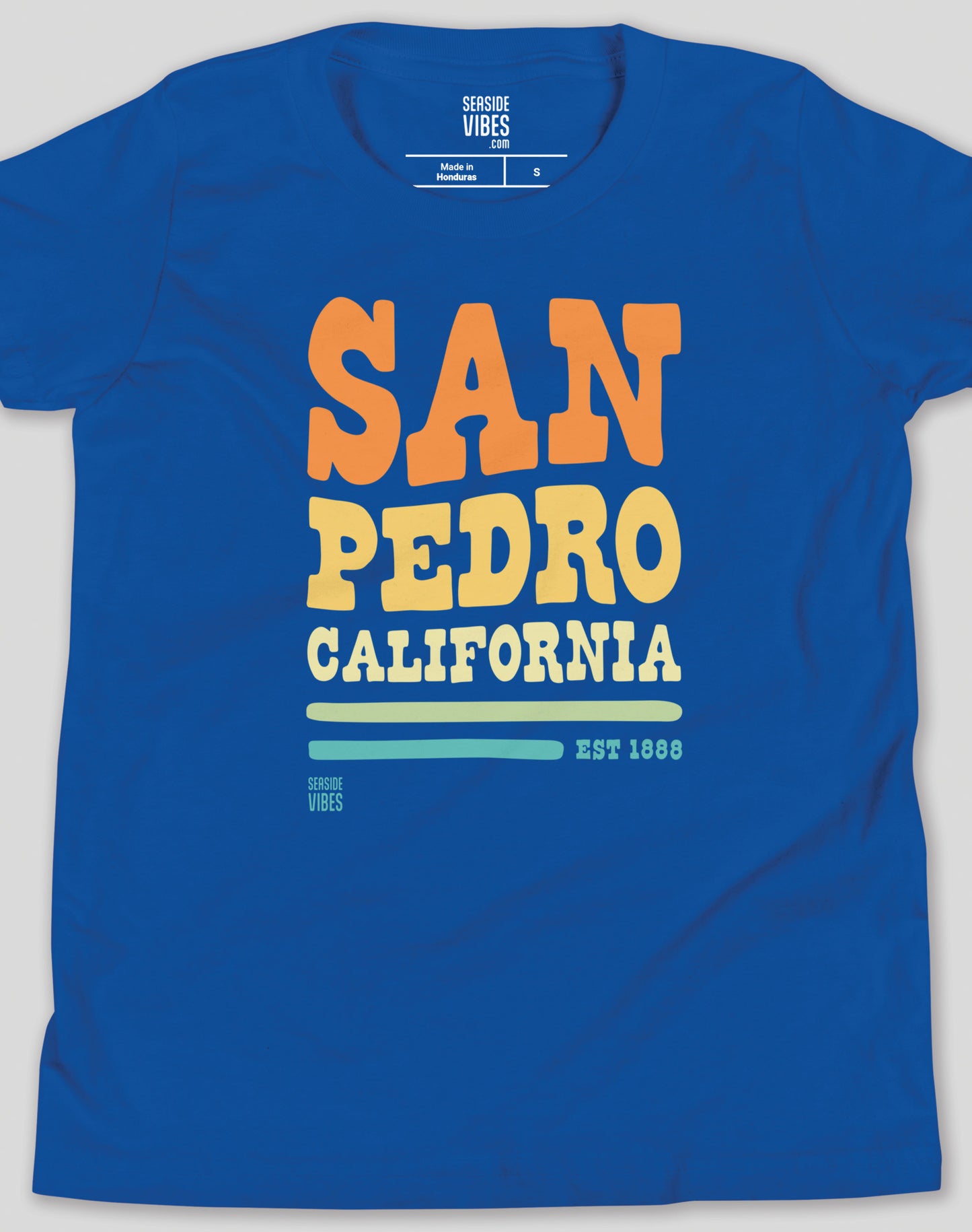 Youth: San Pedro Vibes Tee | True Royal