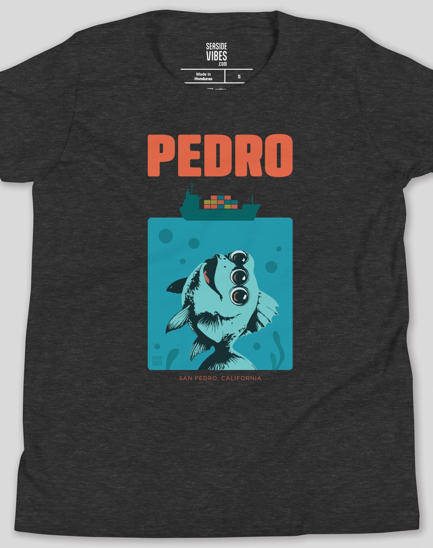 Youth: We're Gonna Need a Bigger Boat Tee | Dark Grey Heather