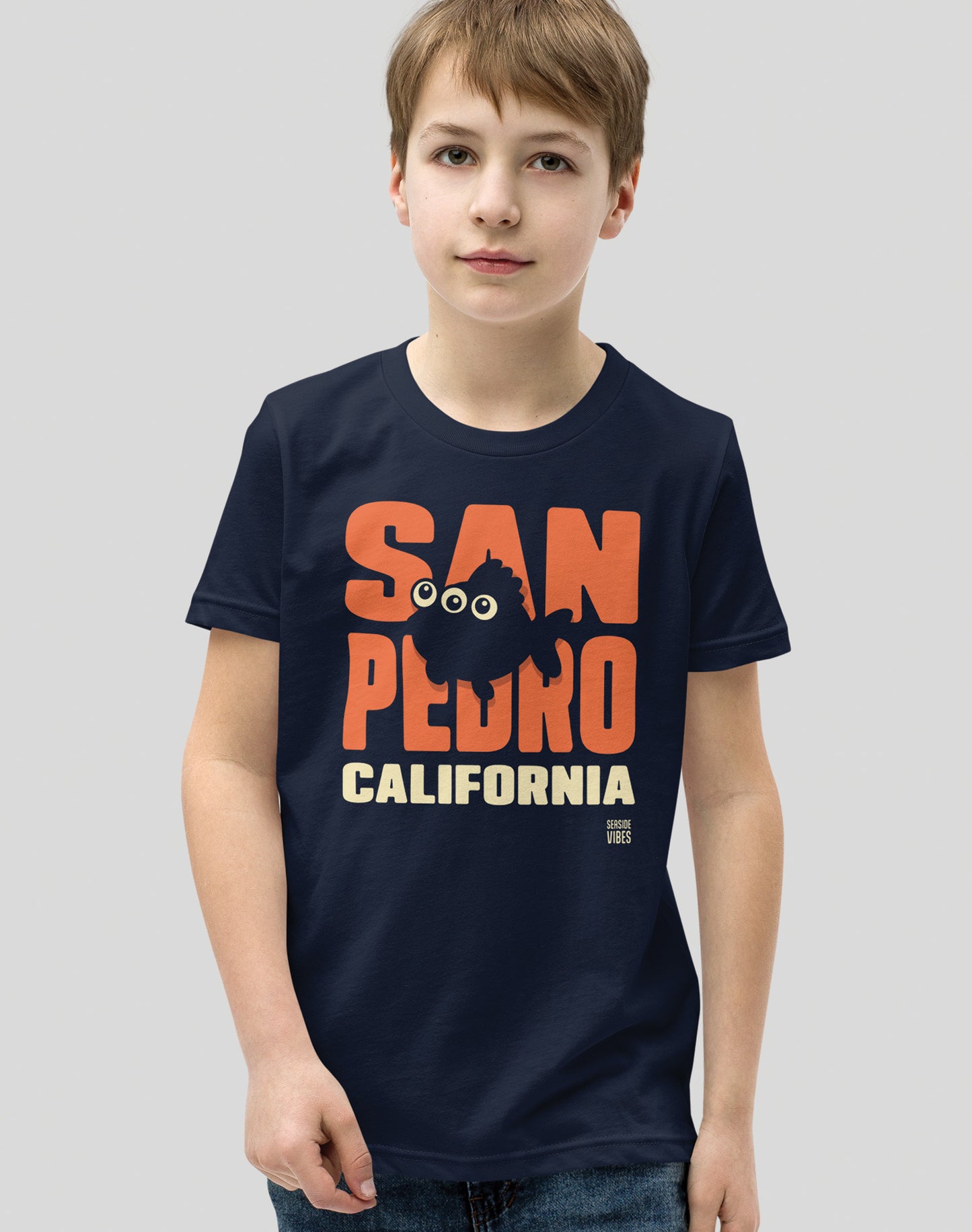 Youth: All Eyes on Pedro Tee | Navy