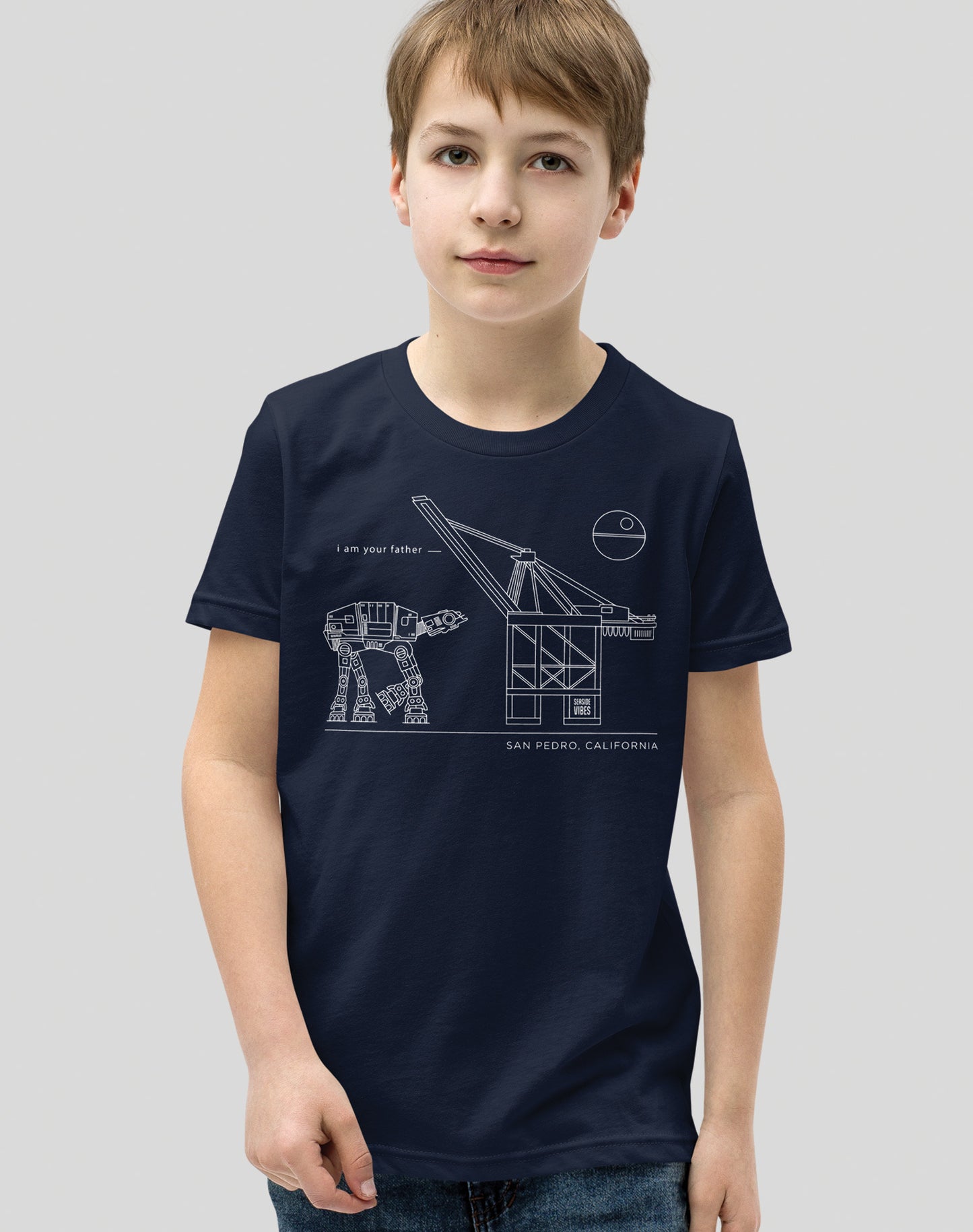 Youth: San Pedro I Am Your Father Tee | Navy