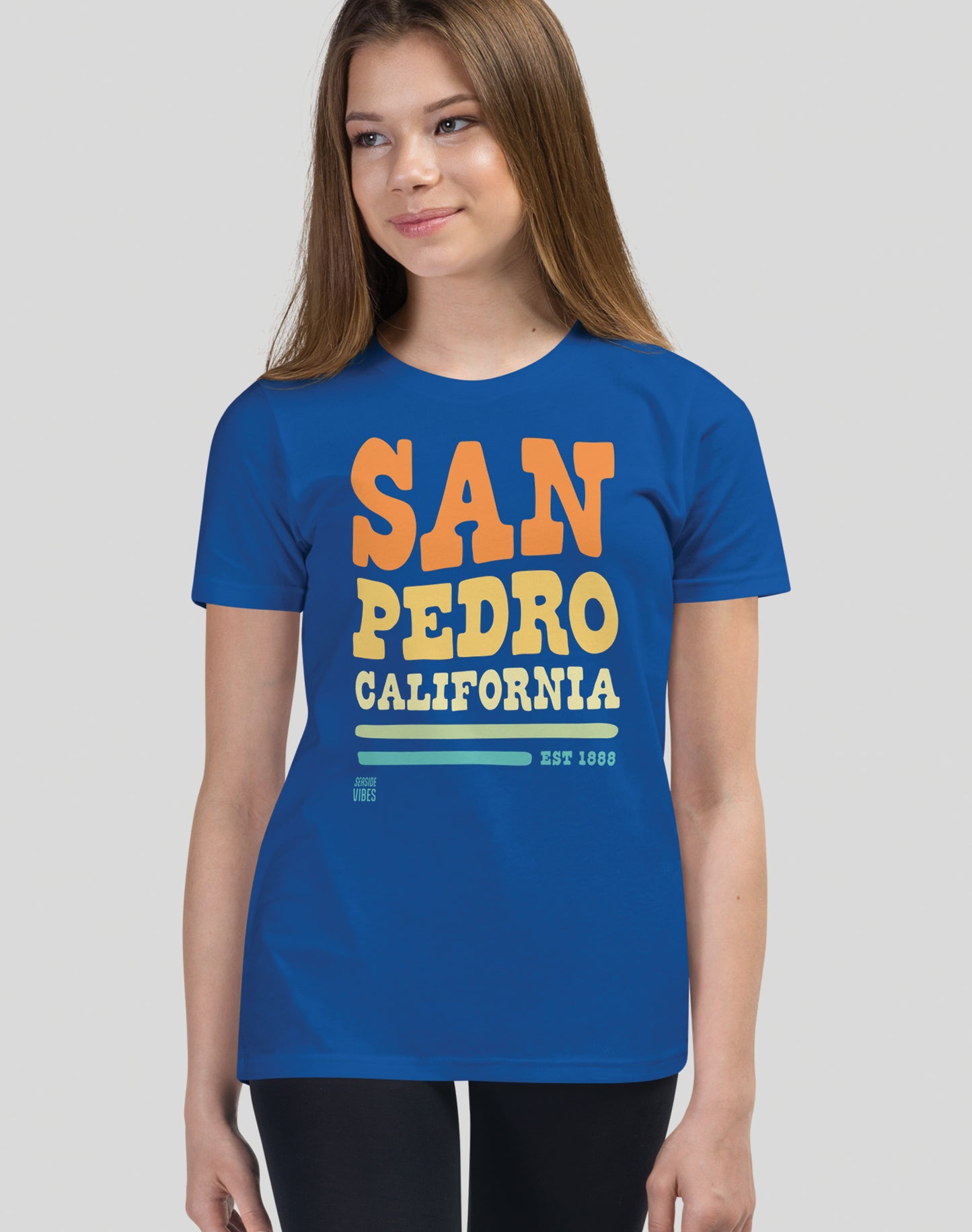 Youth: San Pedro Vibes Tee | True Royal