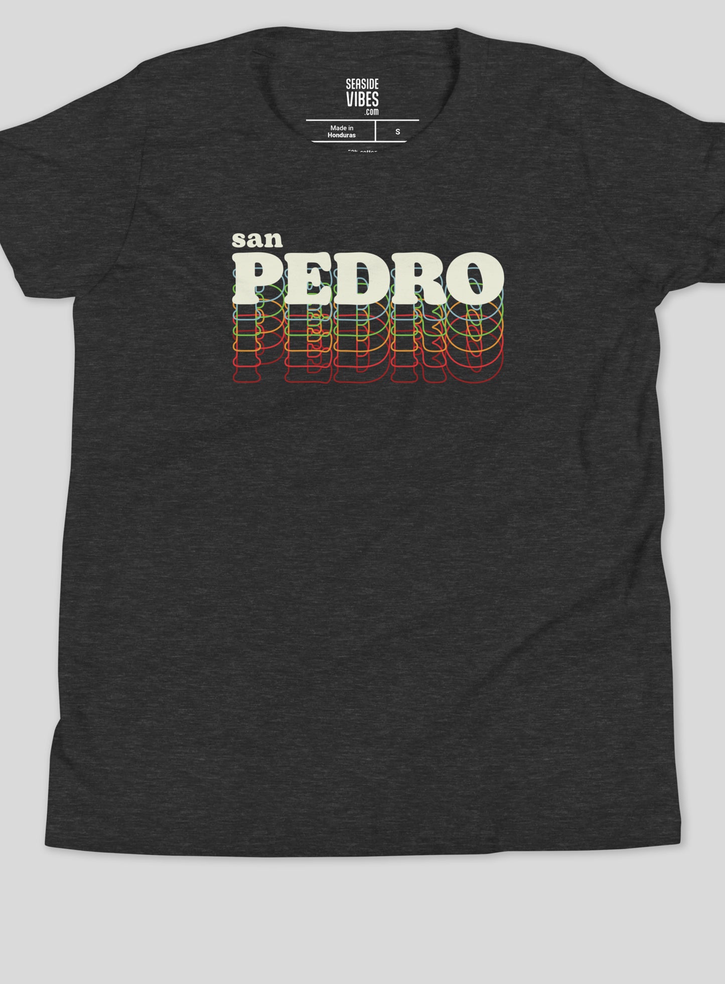 Youth: San Pedro Remix Tee - Dark Grey Heather