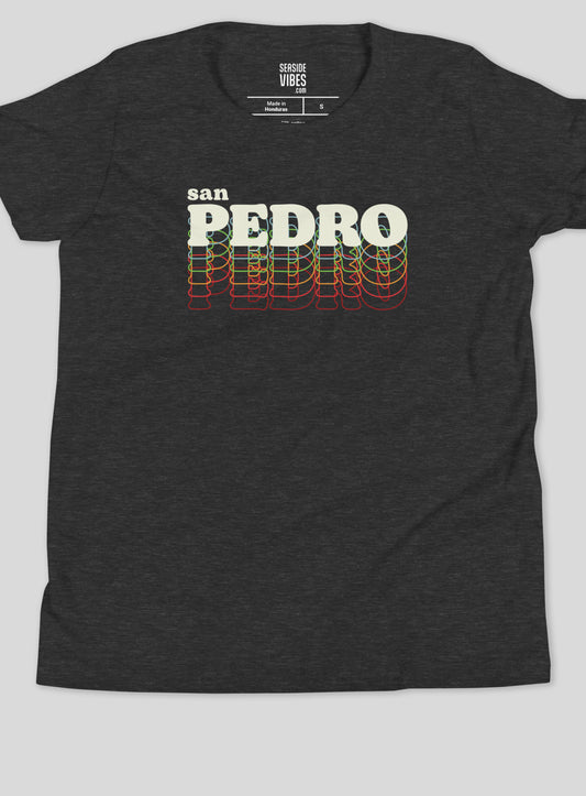 Youth: San Pedro Remix Tee - Dark Grey Heather