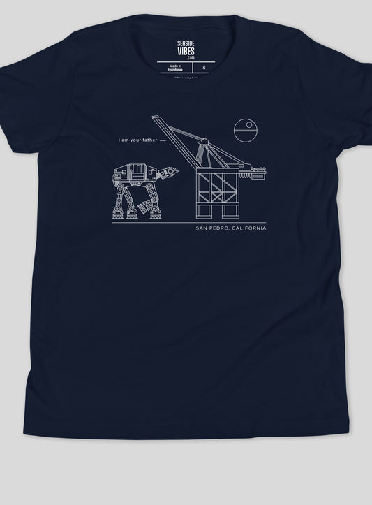 Youth: San Pedro I Am Your Father Tee - Navy