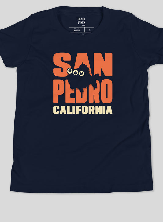 Youth: All Eyes on Pedro Tee - Navy