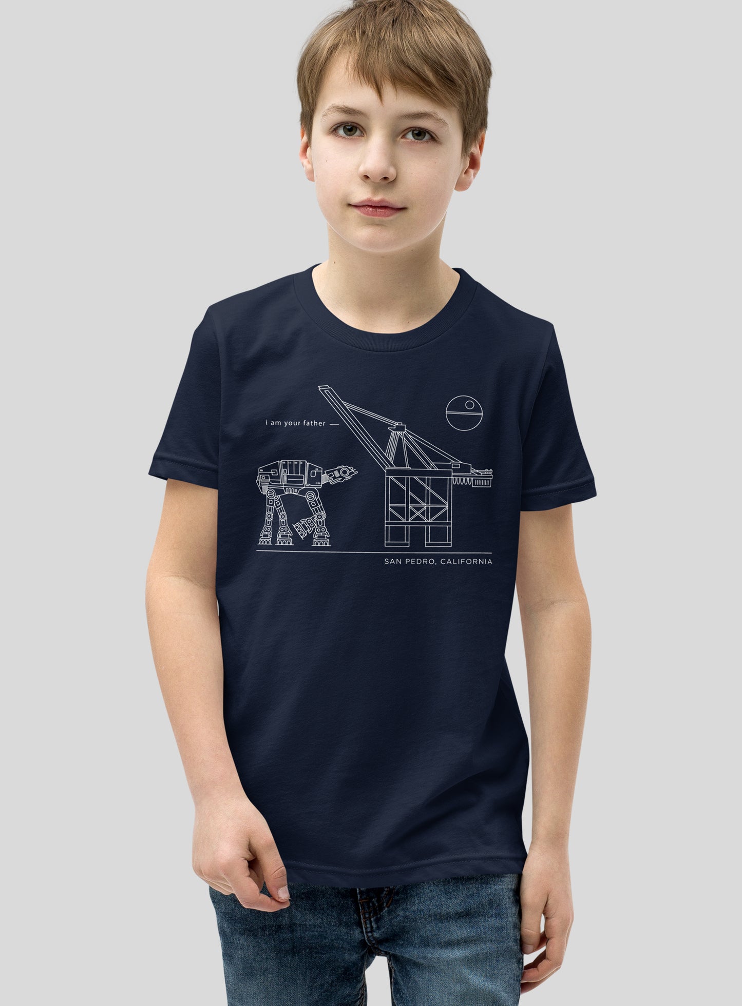 Youth: San Pedro I Am Your Father Tee - Navy
