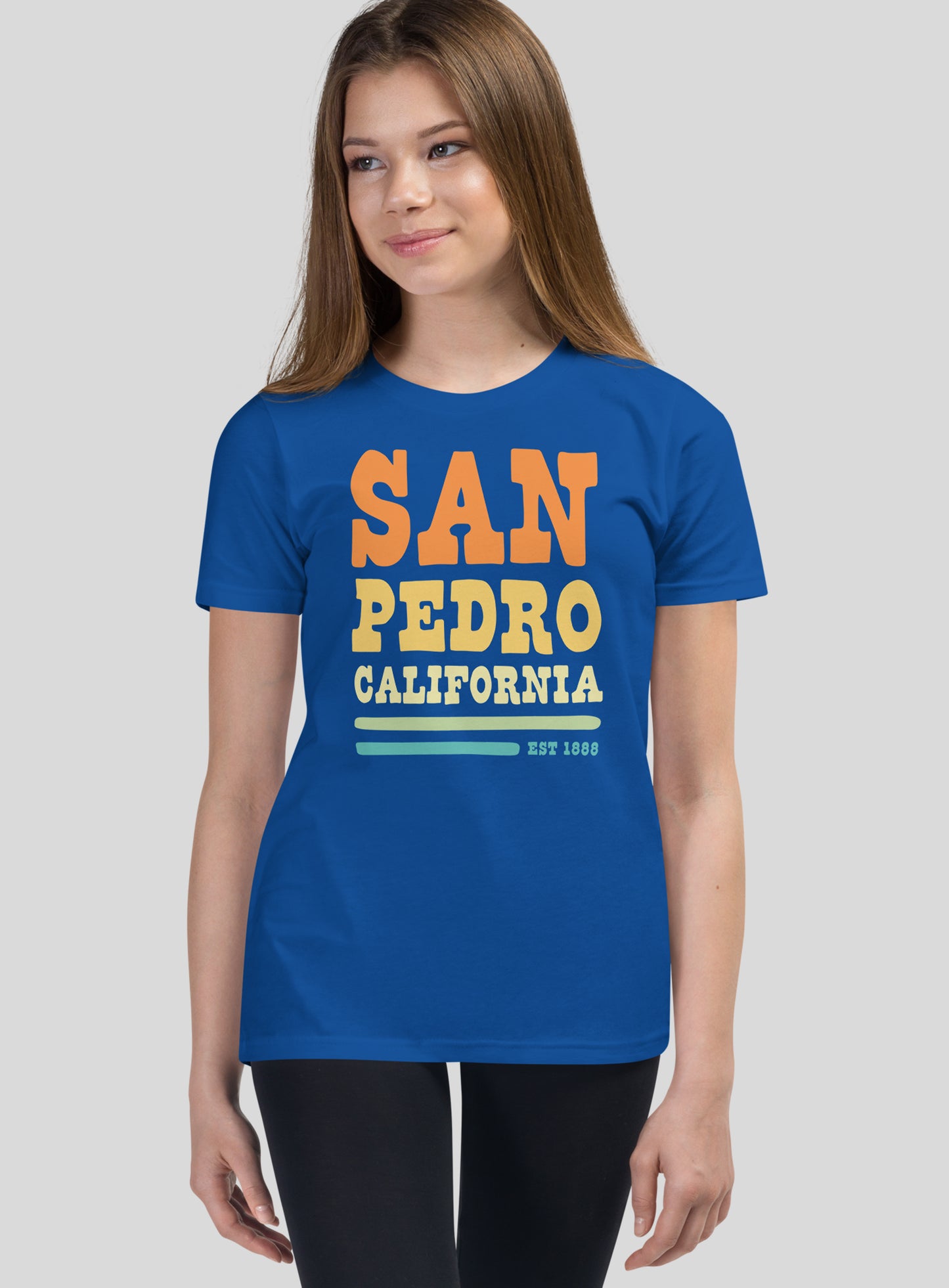 Youth: San Pedro Vibes Tee -True Royal