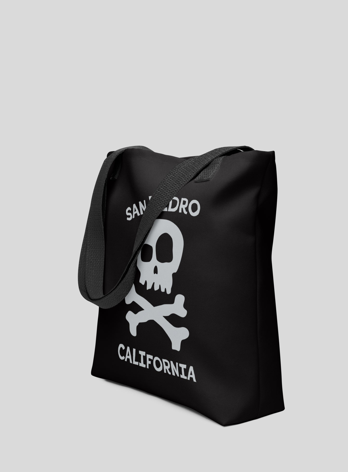 San Pedro Skull and Bones Tote Bag