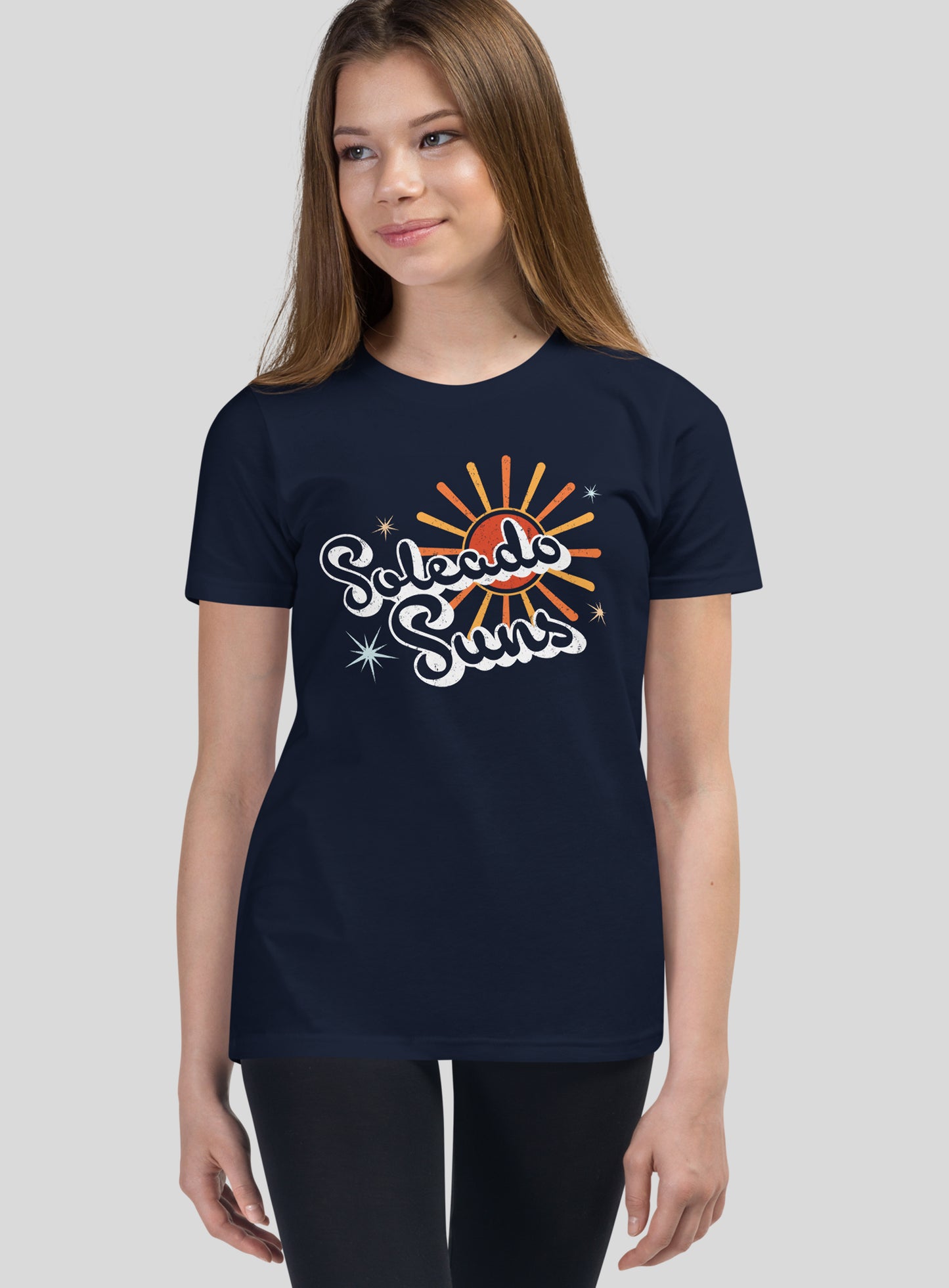 Youth: Soleado 70s Vibes Tee - Navy