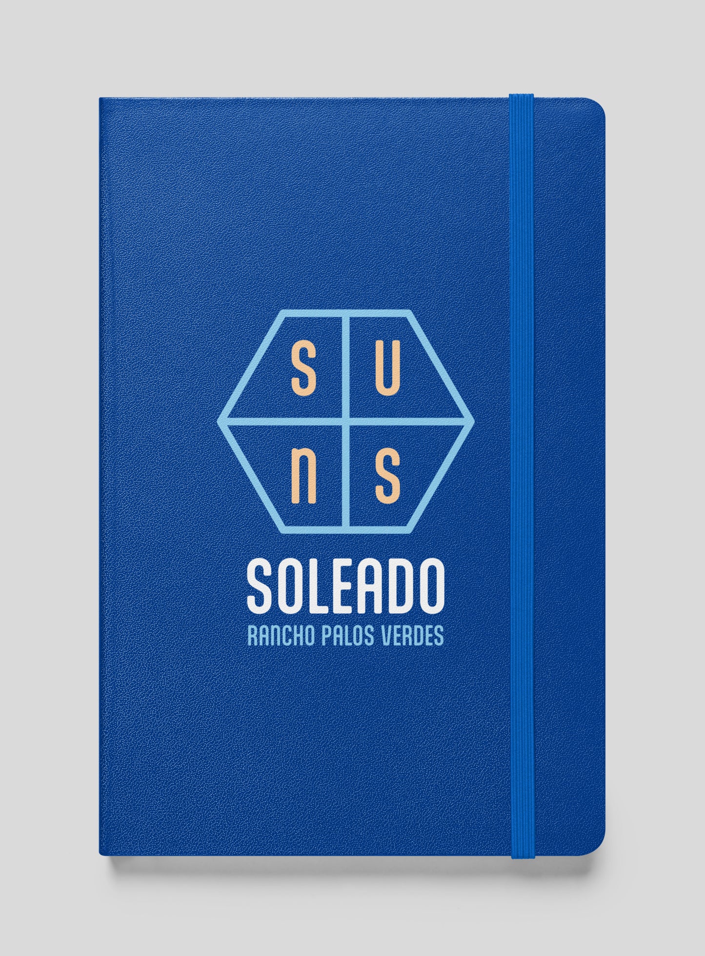 Soleado Hexagon Hardcover Bound Notebook - 80 Lined Pages