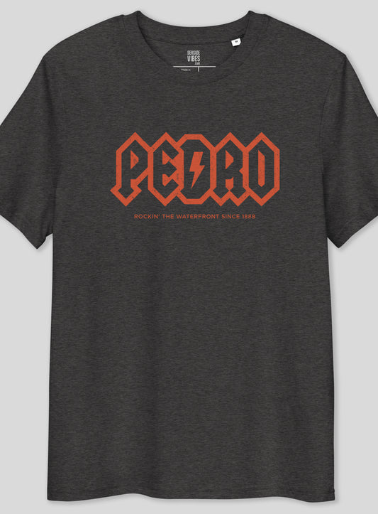 Premium Unisex: San Pedro Rocks Tee - Dark Heather Grey