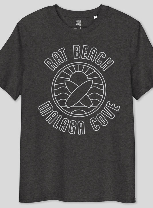 Premium Unisex: Rat Beach Tee - Dark Heather Grey