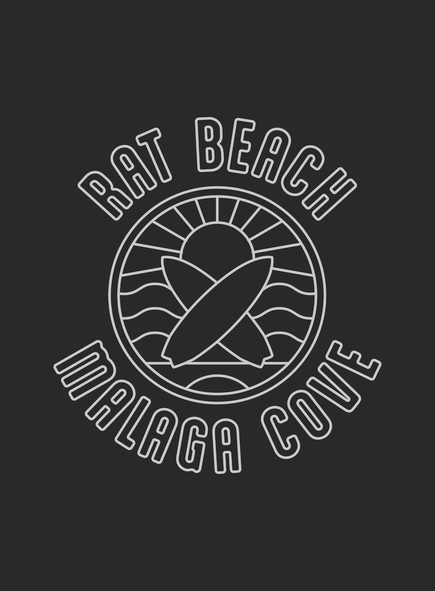 Premium Unisex: Rat Beach Tee - Dark Heather Grey