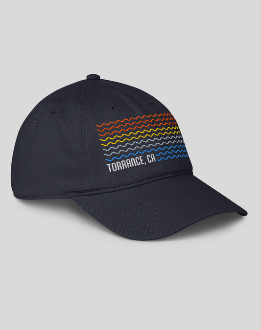 Torrance Vibes Low Profile Dad Hat | Dark Navy