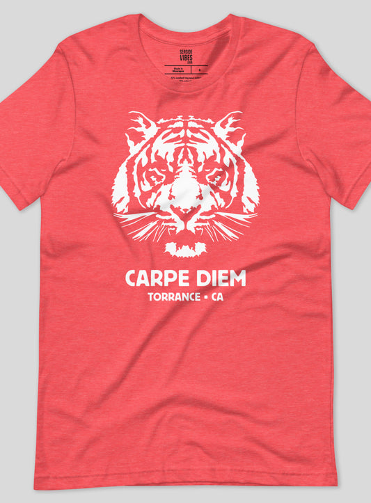 Unisex: Torrance Carpe Diem Tee -  Heather Red